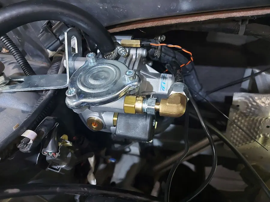 ГАЗ НА Chevrolet Lacetti