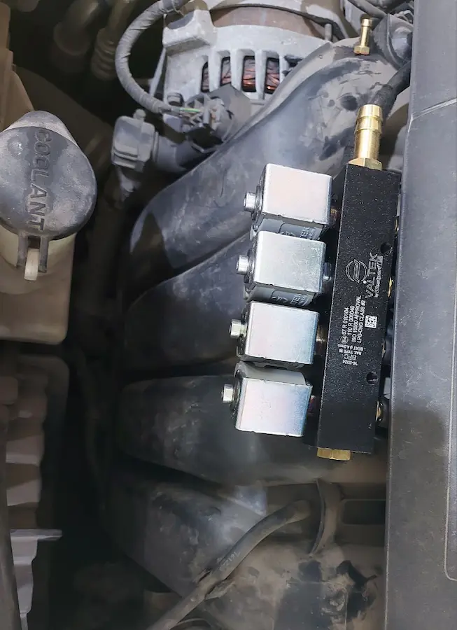 ГАЗ НА Chevrolet Lacetti