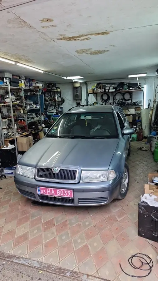 ГАЗ НА skoda octavia