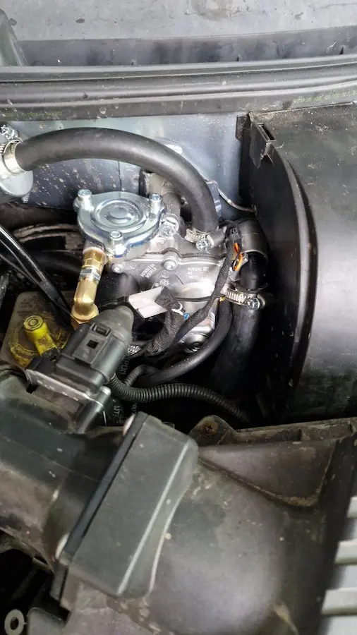 ГАЗ НА skoda octavia